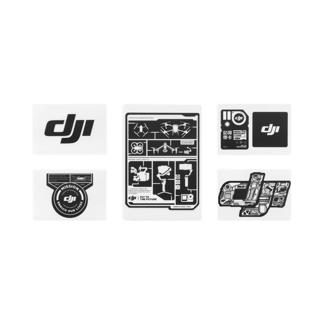 DJI logo 贴纸