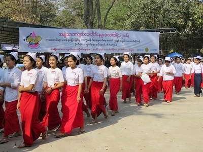 Polio Vaccination Campaign, Myanmar 2015-16