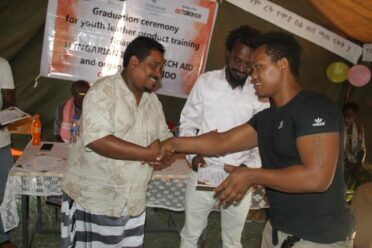 Leatherworking training for the unemployed youth of Afar, Ethiopia