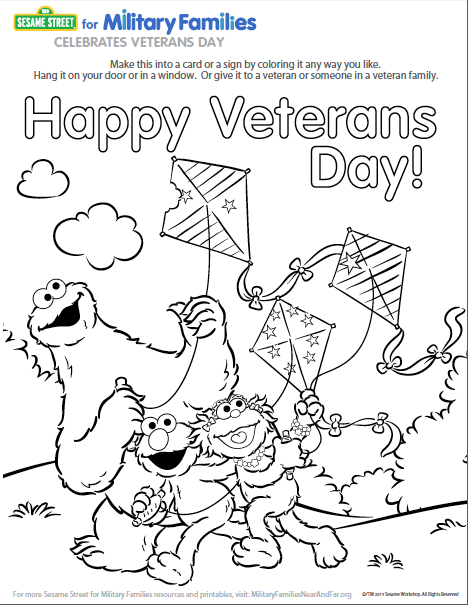 link to download the PDF: Veteran's Day Coloring Pages