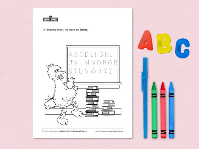 I know my letters and numbers! printable.