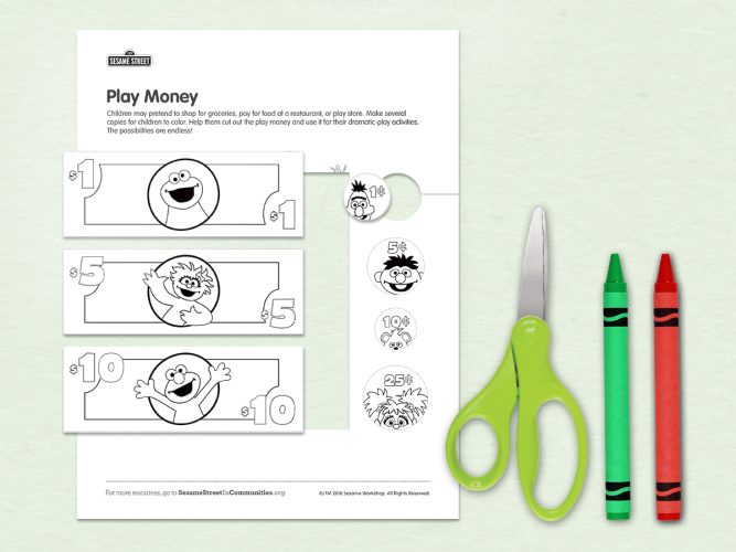 Play Money Printable.