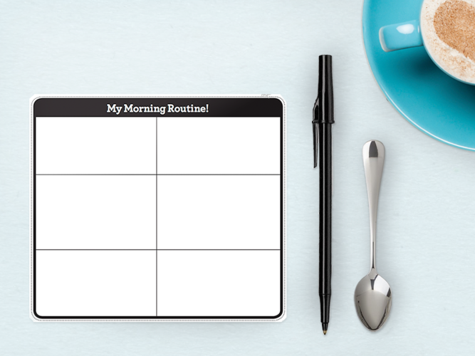 My Morning Routine Printable