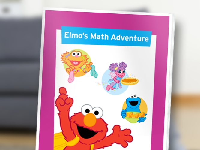 Elmo's Math Adventure Storybook