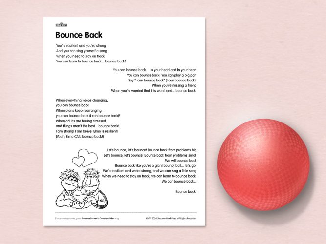 Bounce Back printable.