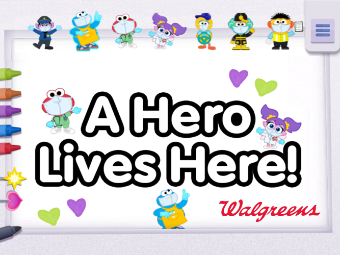 A Hero Lives Here art tool.