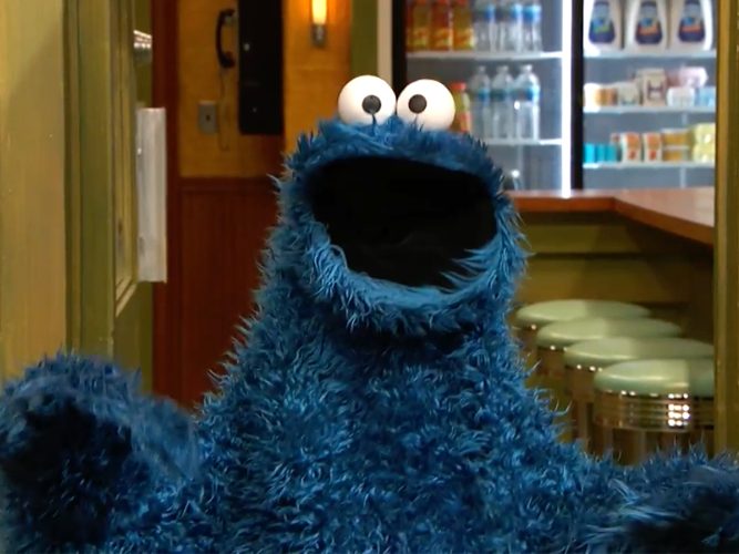 Cookie Monster.