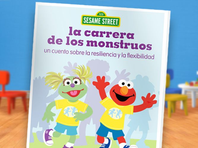 La carrera de los monstruos storybook.