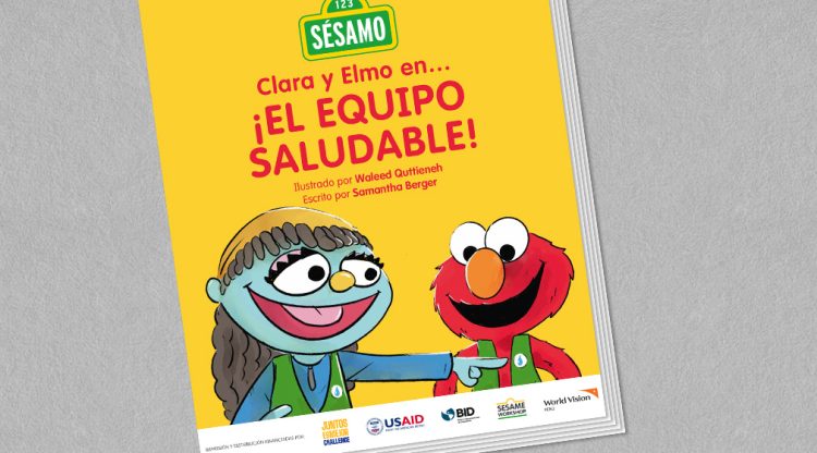 Healthy team pDF with Elmo.