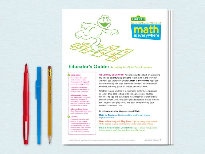 Math is Everywhere printable.