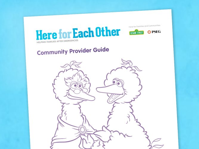 Here For Each Other Community Provider guide.