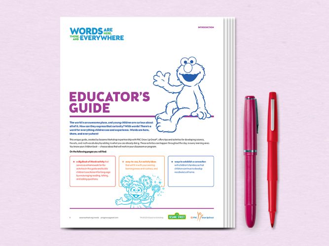 Words are Everywhere educator guide.