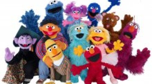 the Muppets of Sesame Street.