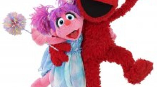 Abby and Elmo.