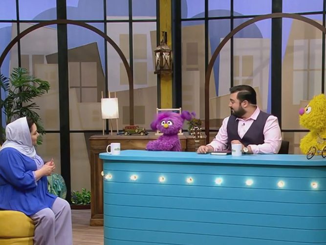 Talk show iwth Basma and Jad