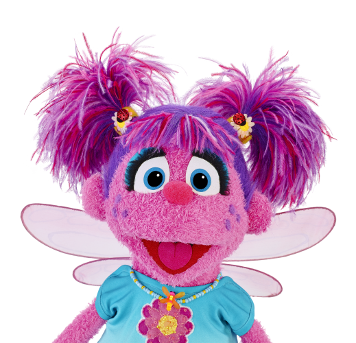 Up close of Abby Cadabby portrait