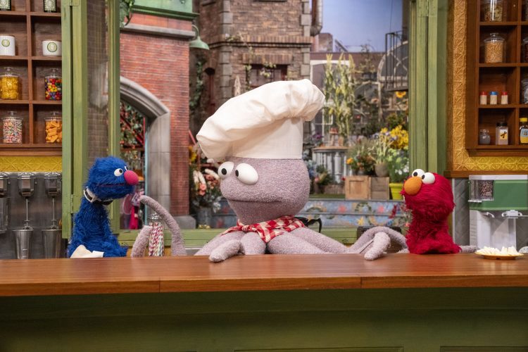 The-Oct-Dough-Pus with Grover and Elmo.