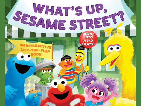 What's up, Sesame Street? Book.