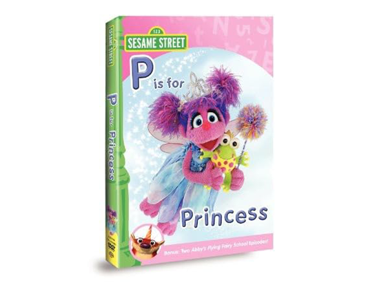 P is for Princess DVD.