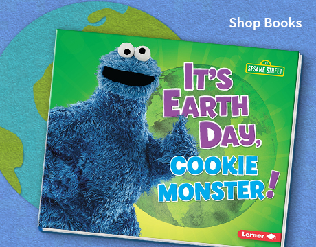 It's Earth Day Cookie Monster Book.