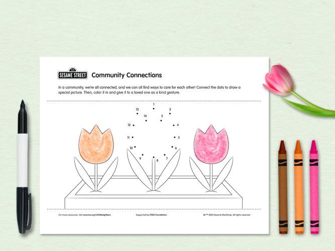 Printable Community Connection.