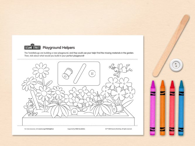 Printable Playground Helpers.