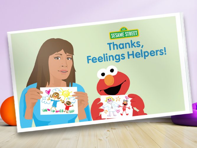 Thanks Feelings Helpers Storybook.