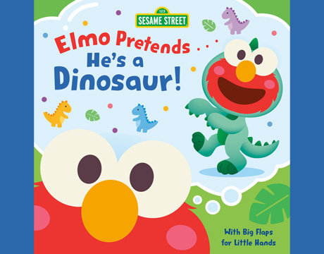 Elmo Pretends He's a Dinosaur Book