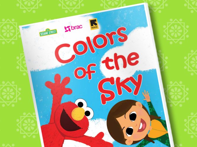 “Colors of the Sky” Storybook (English storybook)