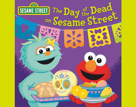 The day of the dead book on Sesame Street book.