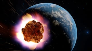 Asteroid Hitting Earth