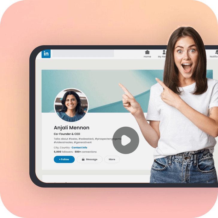 LinkedIn & Website background videos Illustration