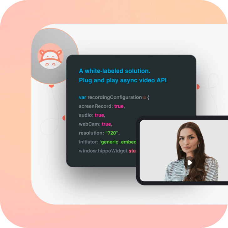 Hippo Video SDK Illustration