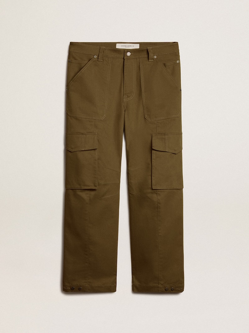 Olive green cargo pants