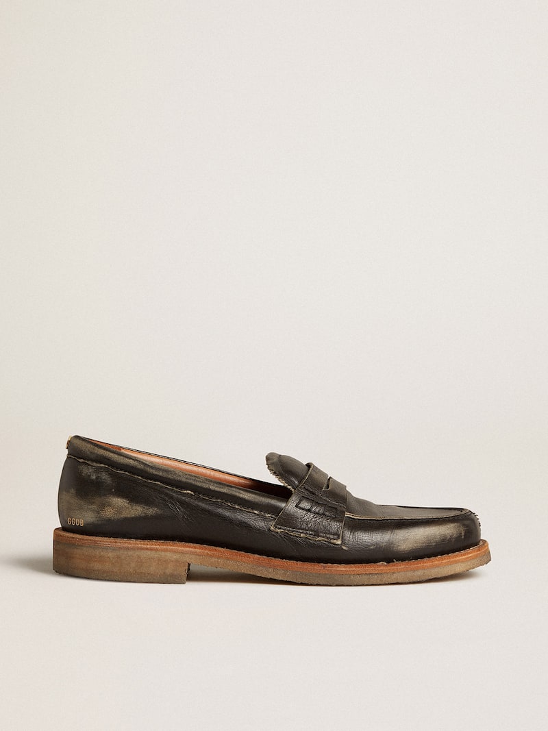 Jerry loafer in black leather