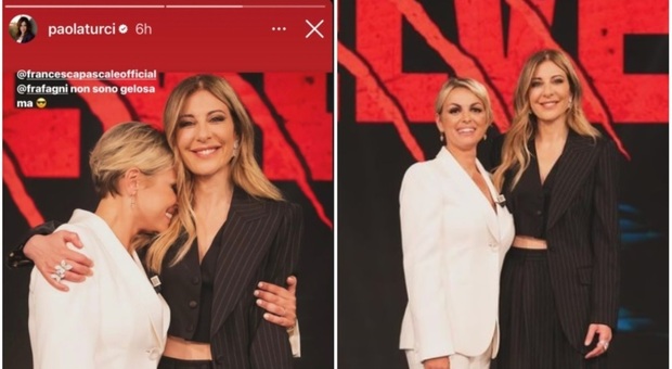 Francesca Pascale ringrazia Fagnani, Paola Turci non la prende bene: «Non sono gelosa ma...»