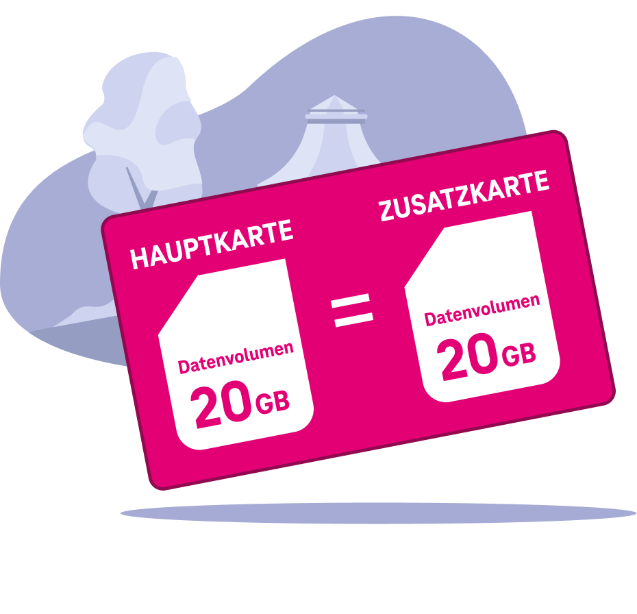 Haupt und zweitkarte MagentaMobil M