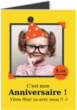 Carte d' anniversaire Maya