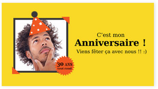 Carte d' anniversaire Maya