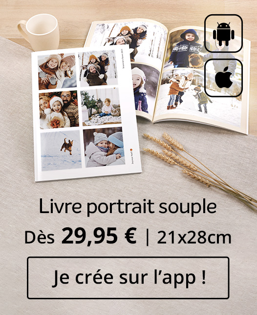 Livre portrait souple