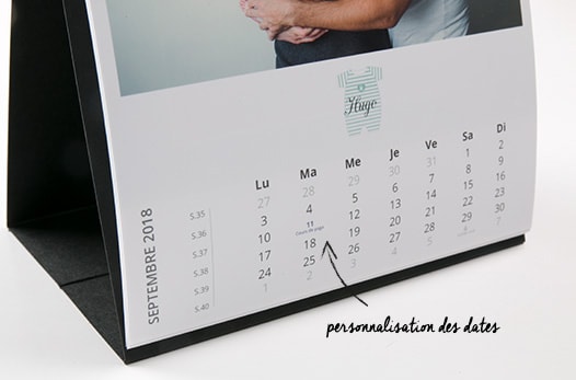 calendrier photos pas cher
