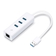 USB 3.0 3-Port Hub & Gigabit Ethernet Adapter 2&nbsp;in&nbsp;1 USB Adapter 2