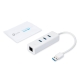 USB 3.0 3-Port Hub & Gigabit Ethernet Adapter 2&nbsp;in&nbsp;1 USB Adapter 3