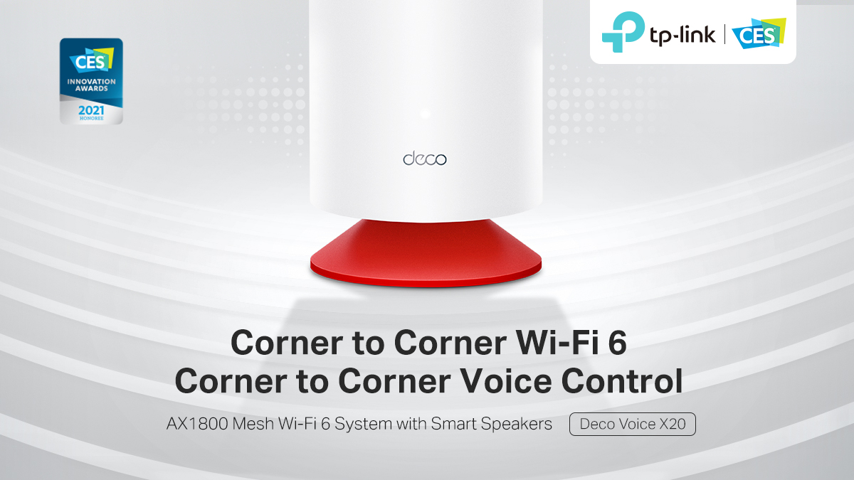 TP-Link Releases World's First Mesh WiFi 6 System with Alexa Built-in