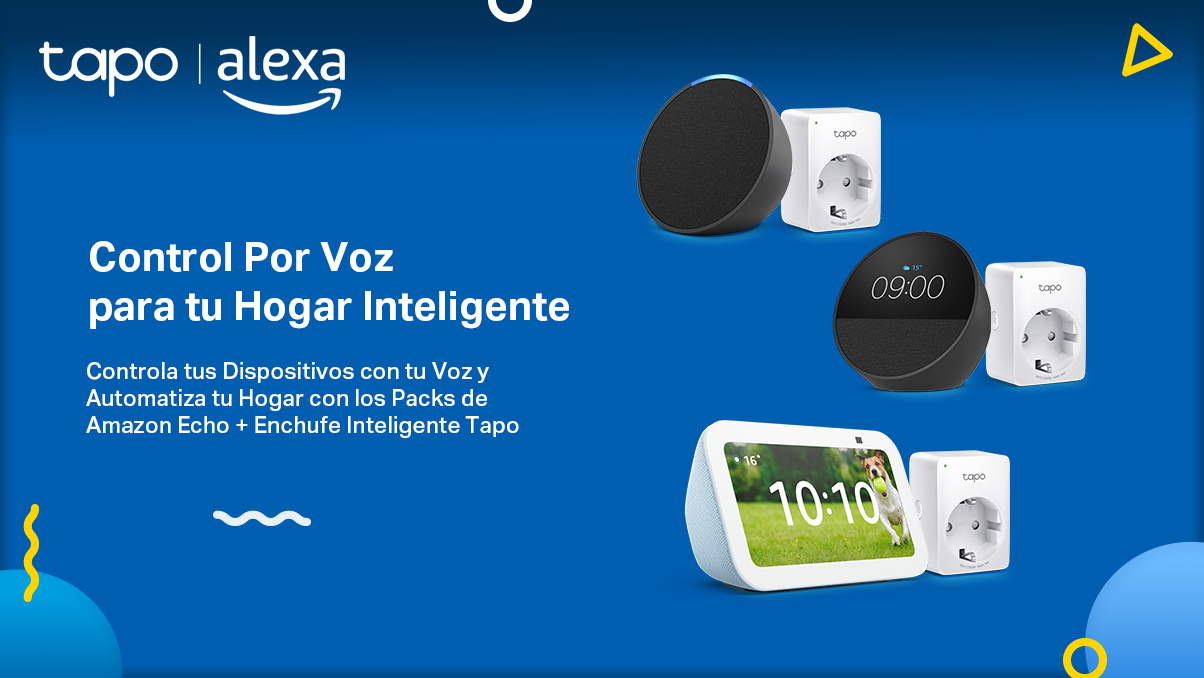 Oferta Exclusiva: Lleva tu Hogar al Futuro con el Bundle de Enchufe Inteligente Tapo P100MA y Amazon Echo