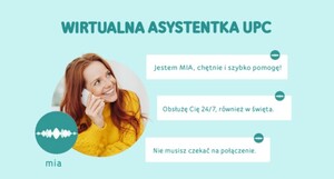 Wirtualna asystentka UPC