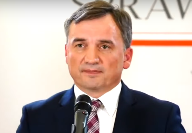 Minister sprawiedliwości Zbigniew Ziobro, fot. screen z youtube'a