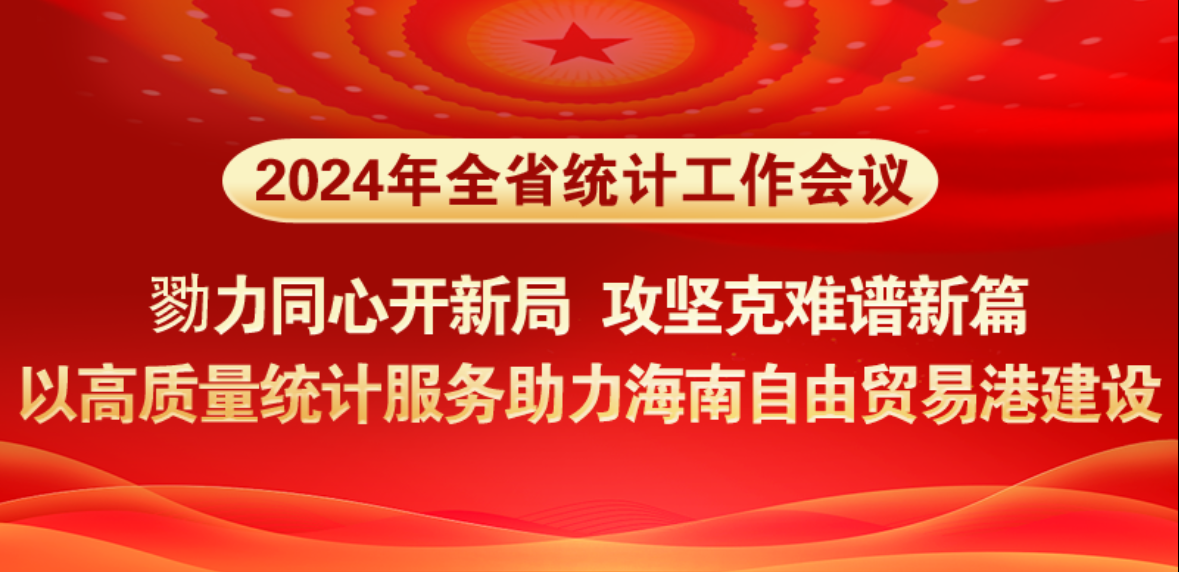 图解丨2024年全省统计工作会议