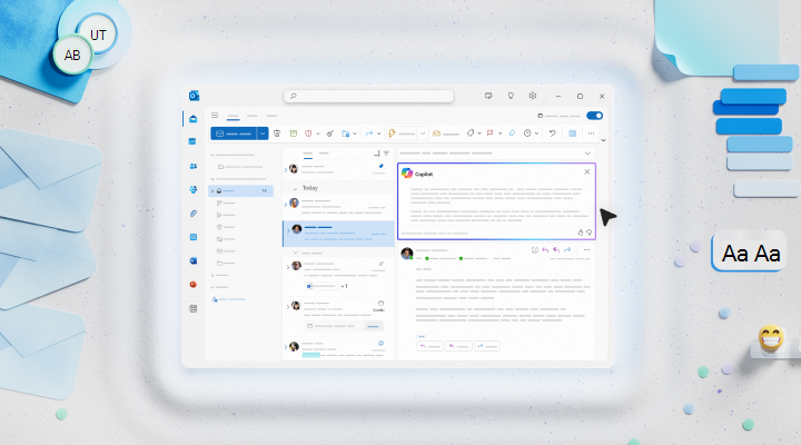 Nástroj Copilot v Outlooku