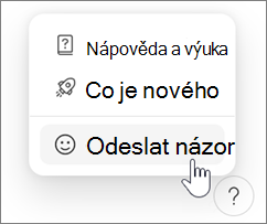 Poskytnutí zpětné vazby v Microsoft Loop